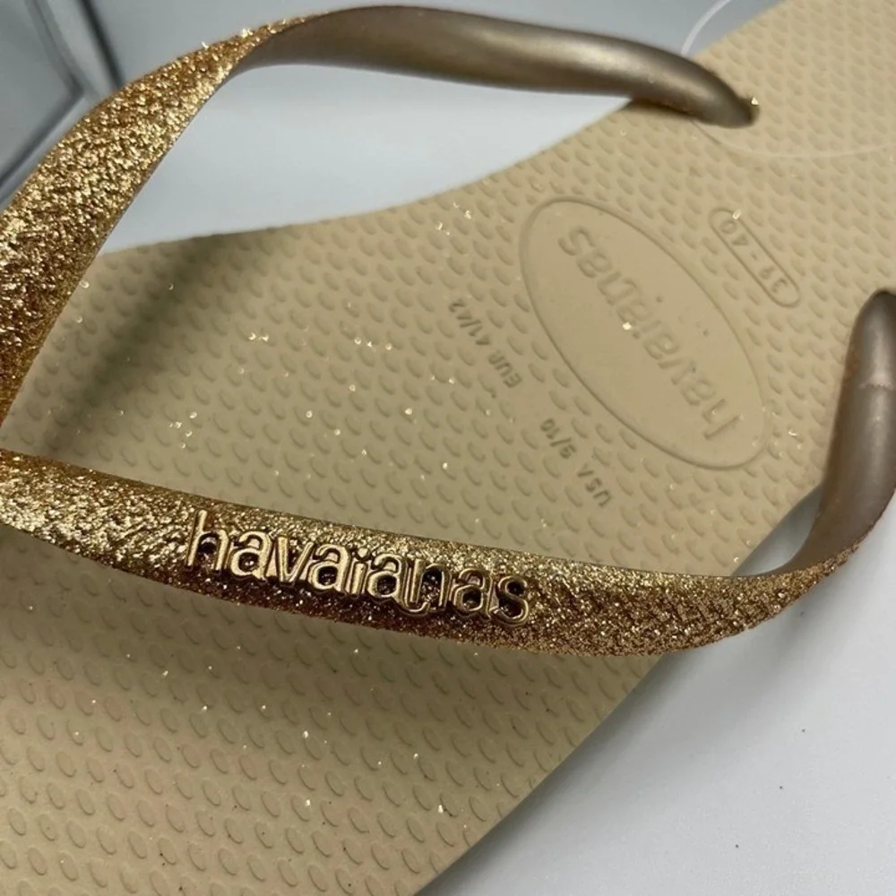 W's 9/10 | Havaianas Slim Glitter flip flops sandals | SLGL0025